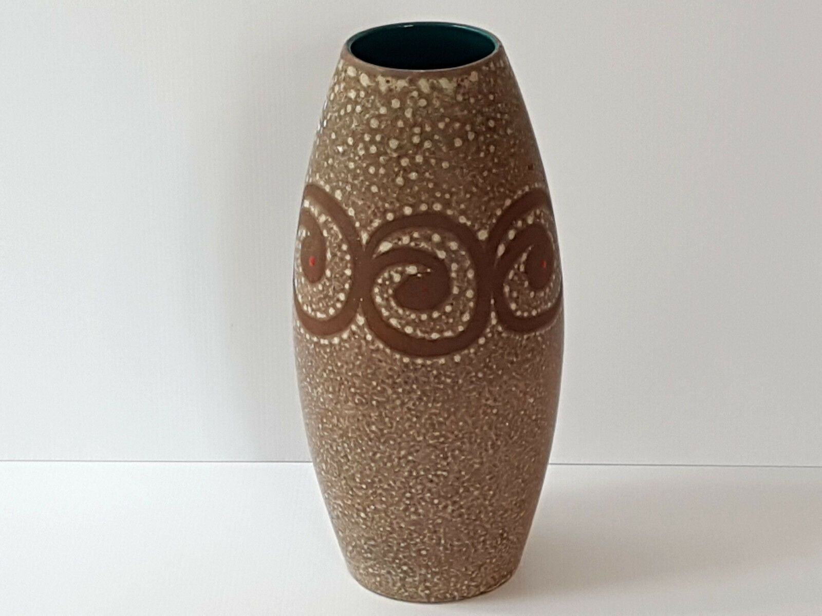Ceramic Vase West Germany 248 38 1960 Vintage 60s 60s Years 60