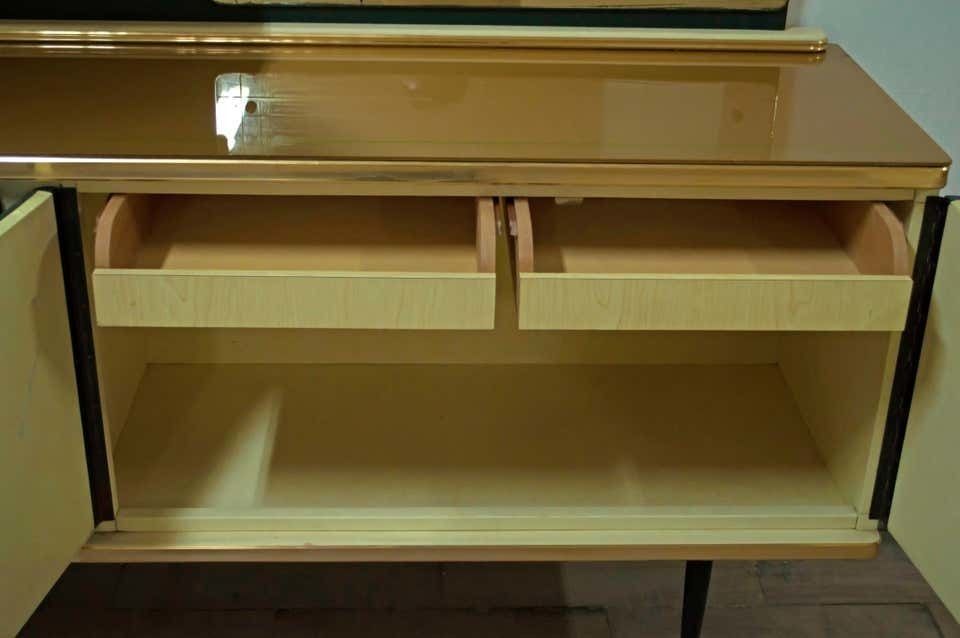 photo furniture Mid Century Modern Italian Sideboard Bar, 1950s