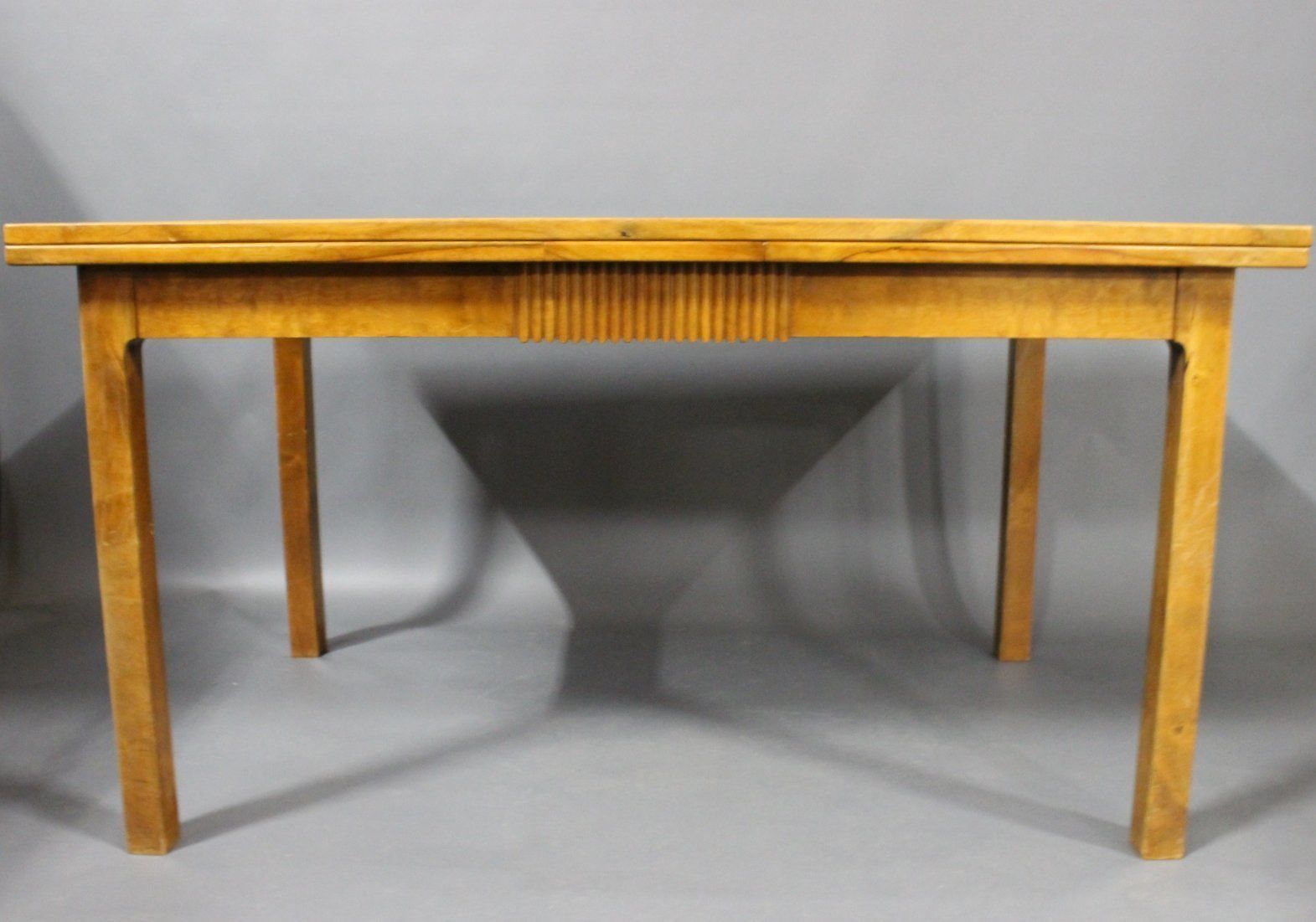 Extendable Dining Table Made In Walnut, Danish Design From 1940s photo furniture