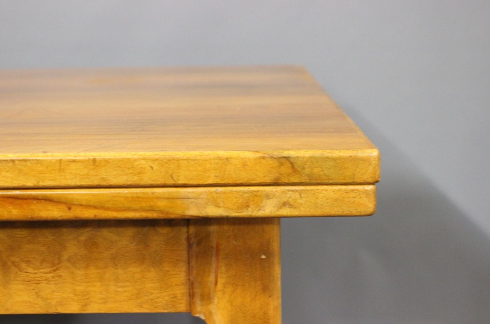 photo for sale Extendable Dining Table Made In Walnut, Danish Design From 1940s