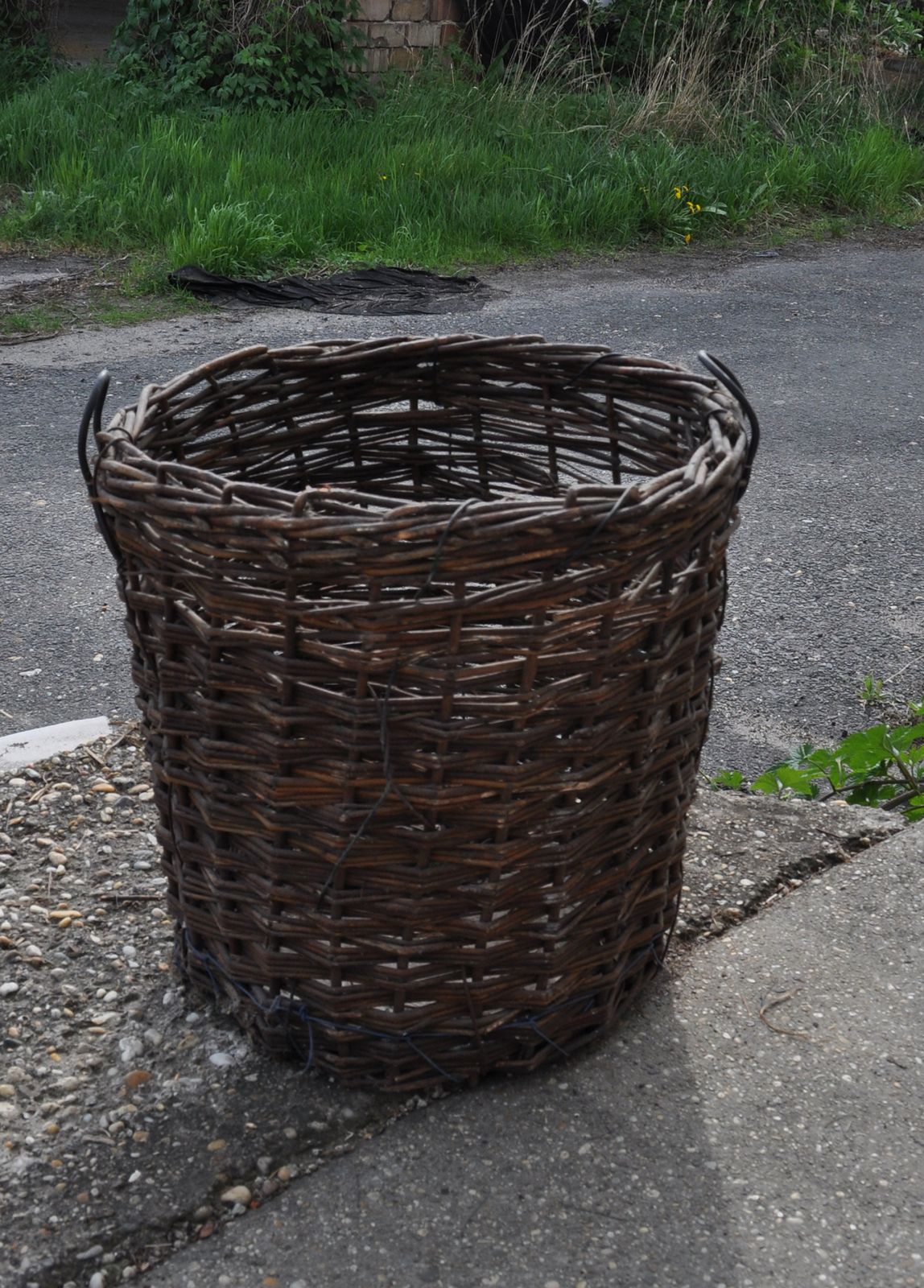 Antique Hungarian Basket photo furniture
