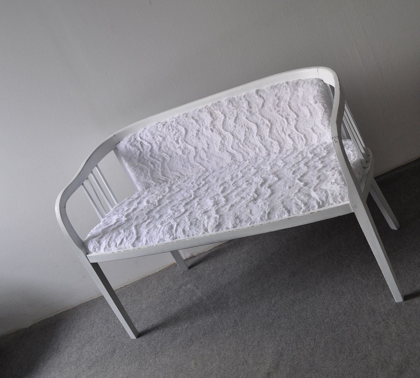 Painted White Secession Sofa photo furniture