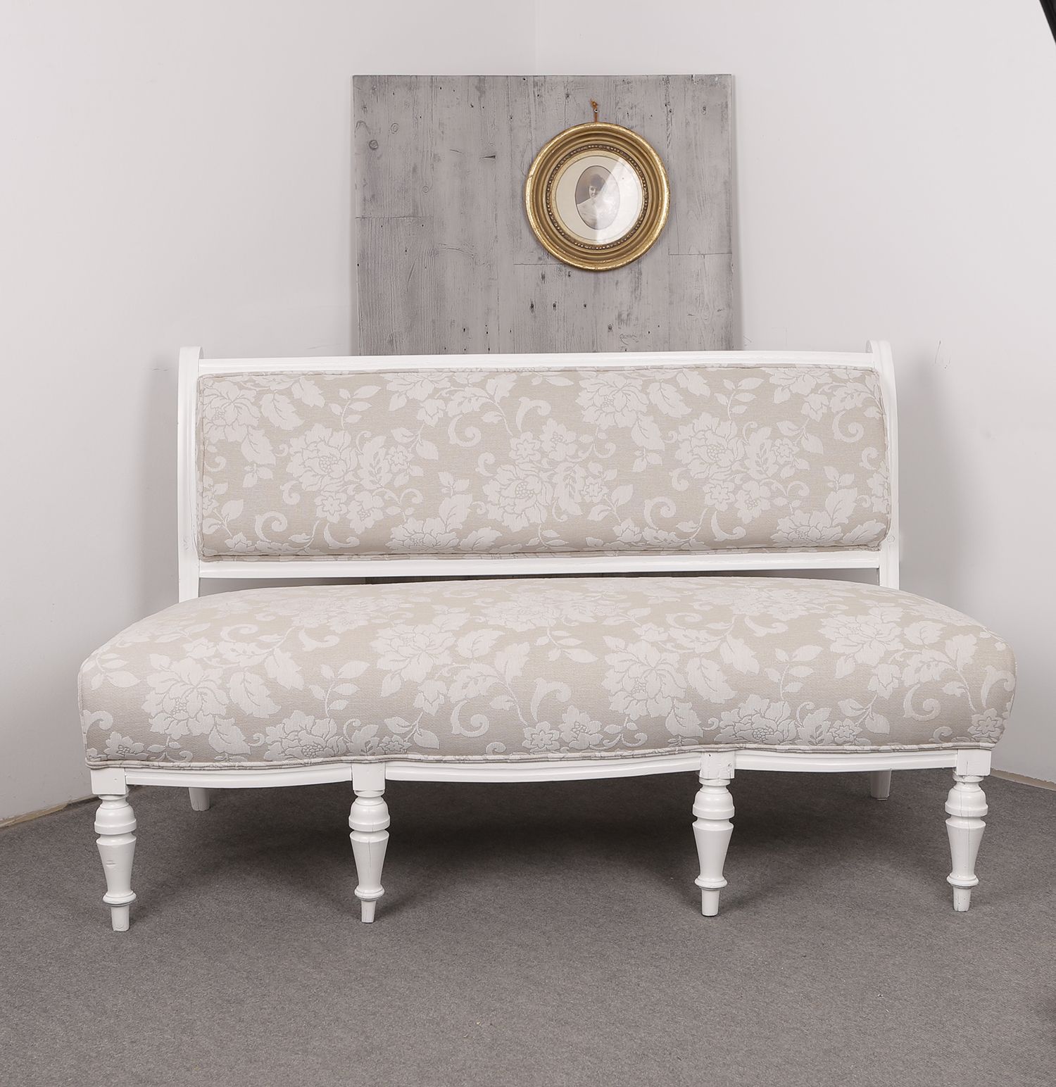 Antique Painted Sofa Settee photo furniture