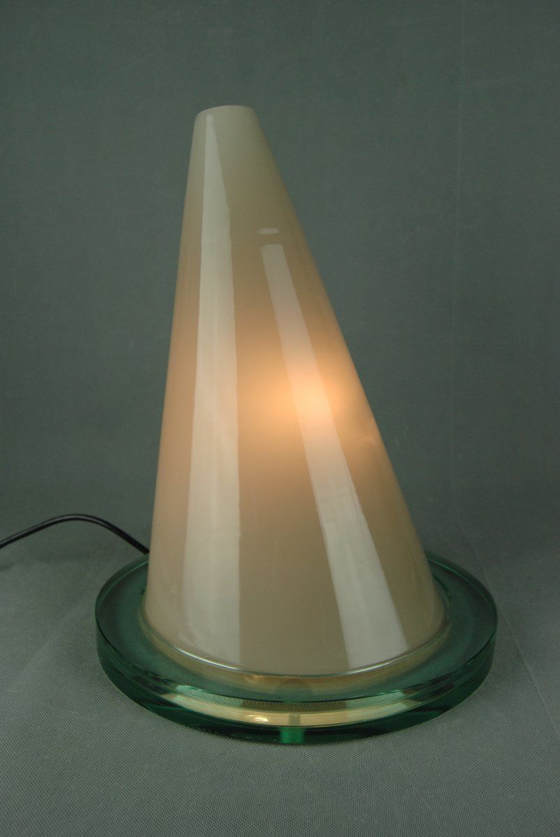 Modern Italian Glass Oz Table Lamp By Daniela Puppa & Franco Raggi For Fontana Arte, 1980s