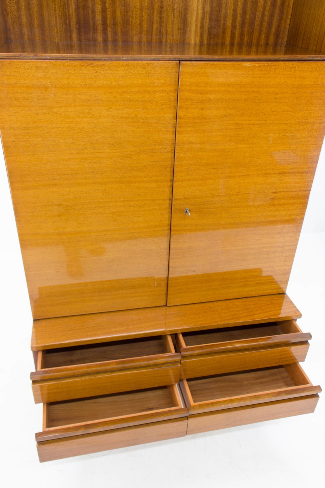 Belmondo Cabinet With Shelves And Drawers In High Gloss Finish, 1970 photo furniture