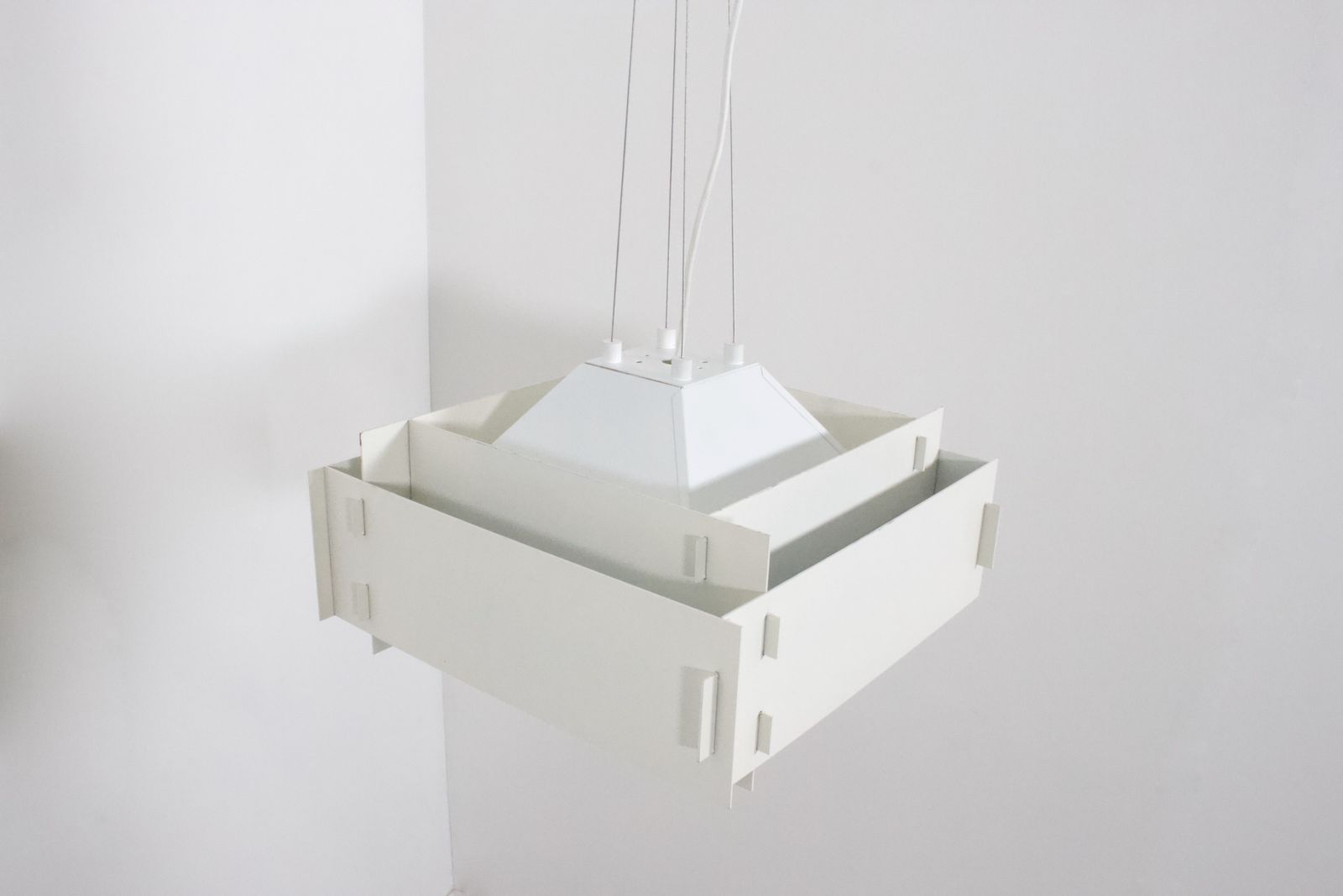 1 Of 8 Louis Poulsen ‘Pyramid’ Pendants By Jørgen Rasmussen, Denmark, 1970s photo 1860.0