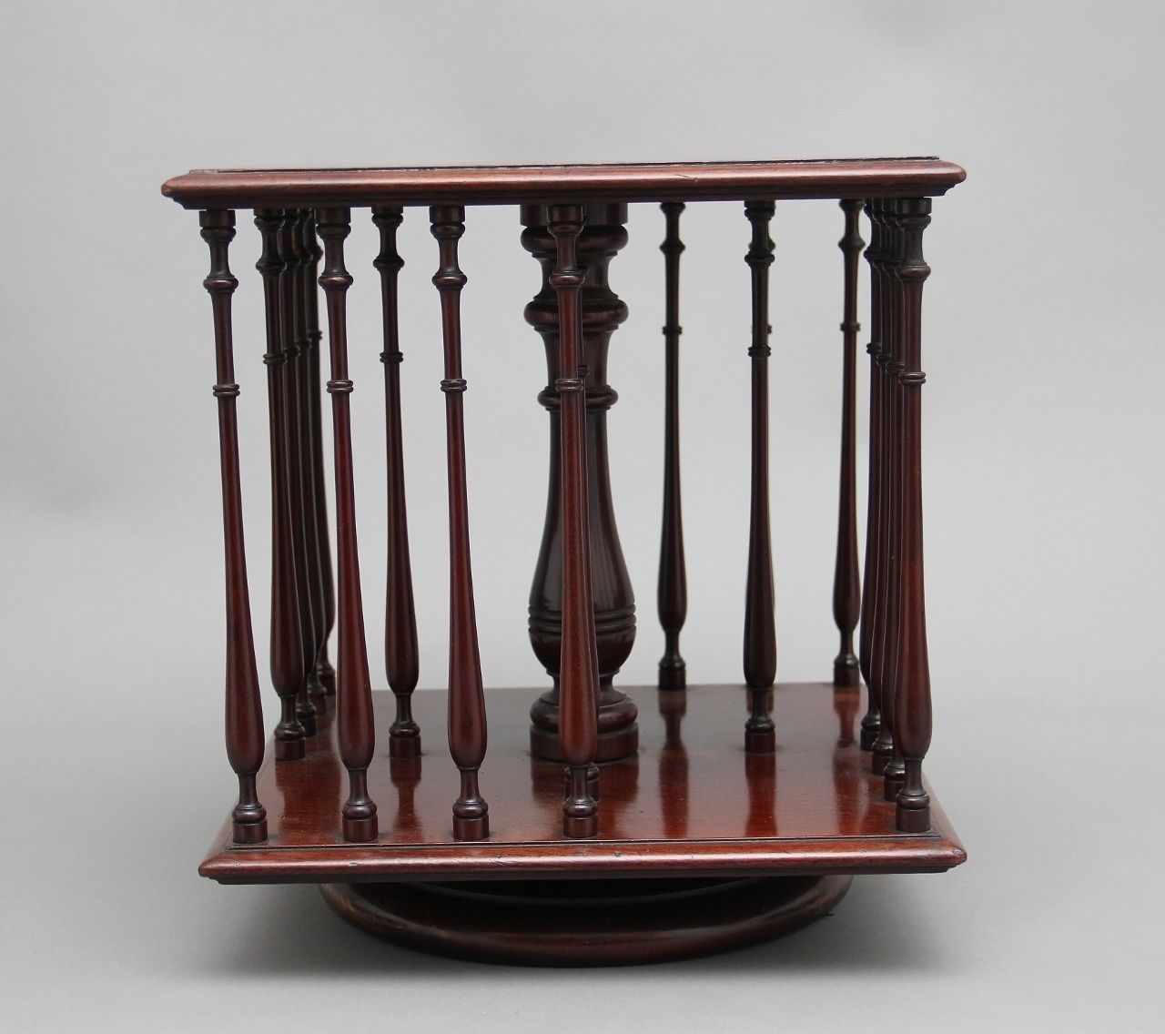 19th Century Mahogany Revolving Bookstand photo buy