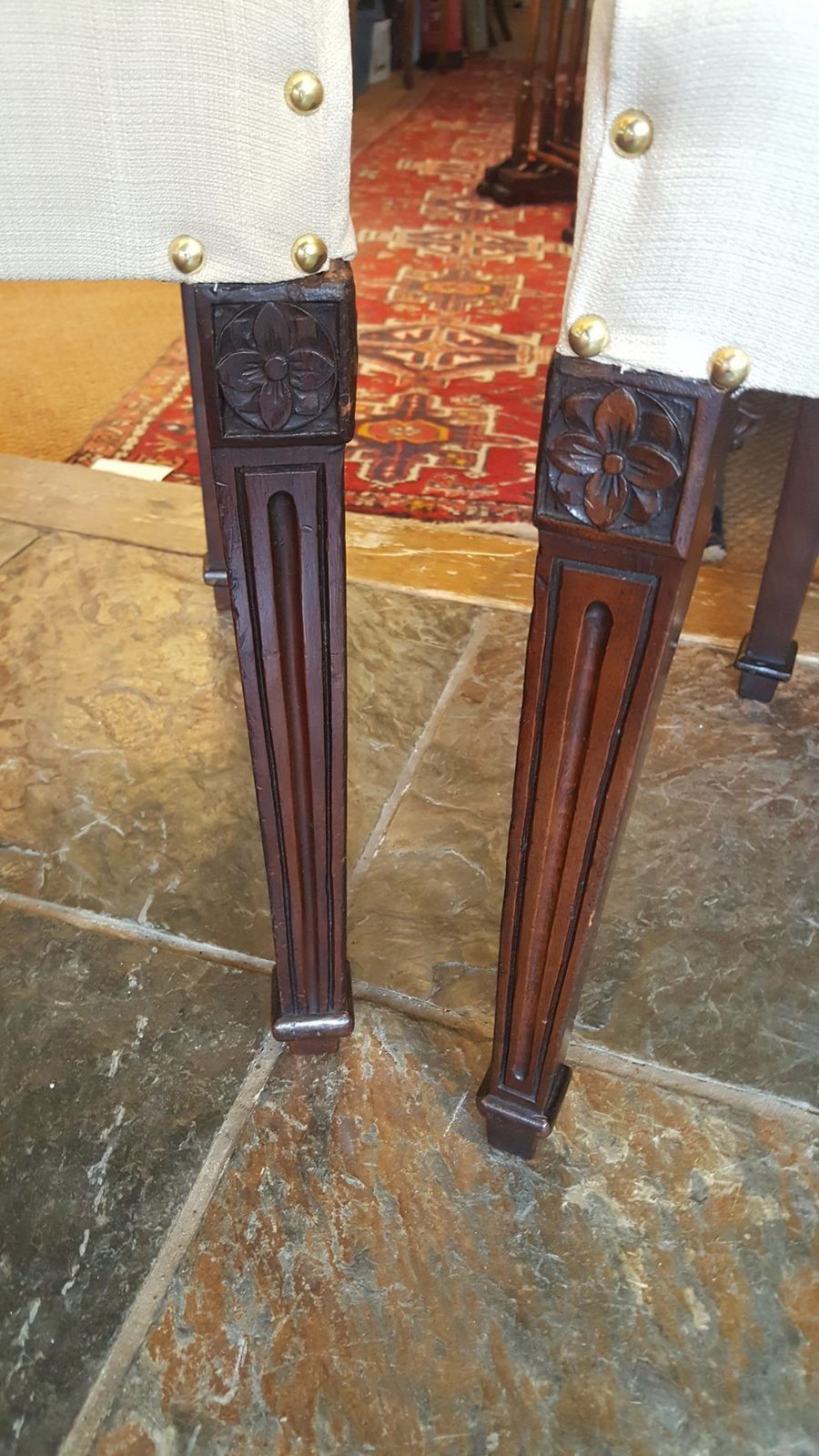 Set Of Four Regency Mahogany Chairs photo 1850.0