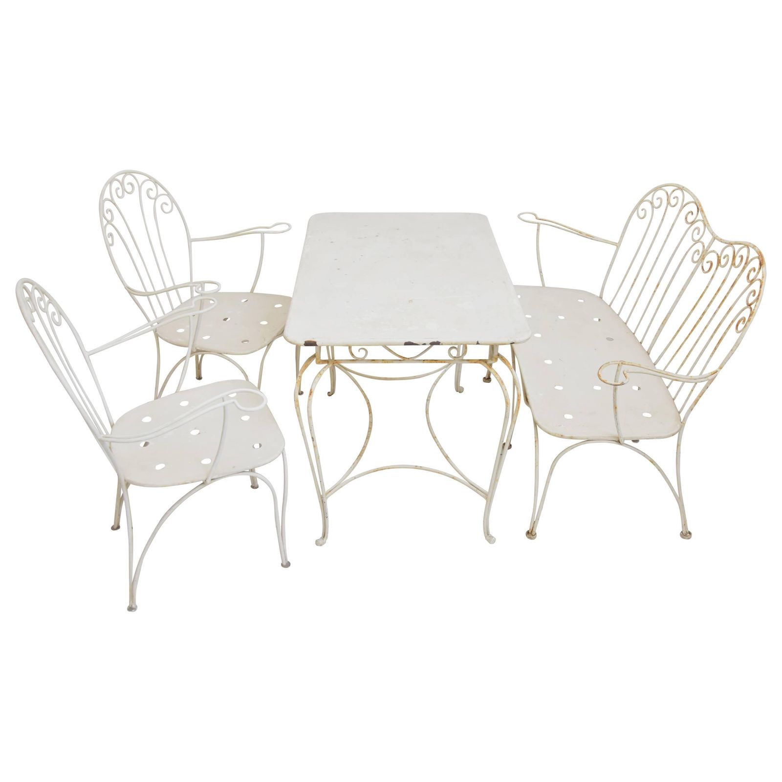 Garden Seating Group By Stanislaus Karasek & Co, 1950s, Austria