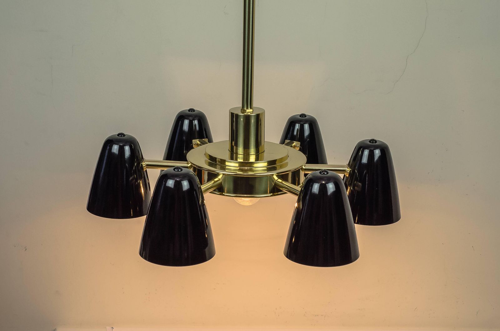 Chandelier Circa 1950s Attributed To Stilnovo photo vinterior
