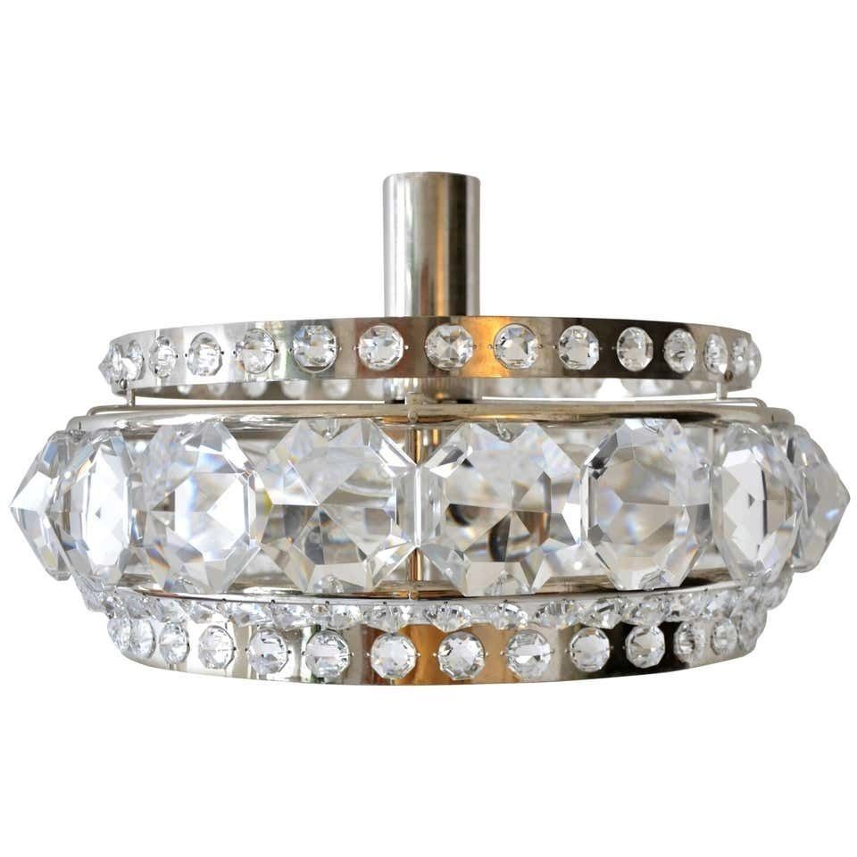 Amazing Viennese Crystal Chandelier By Bakalowits & Sohne, Austria, 1960s