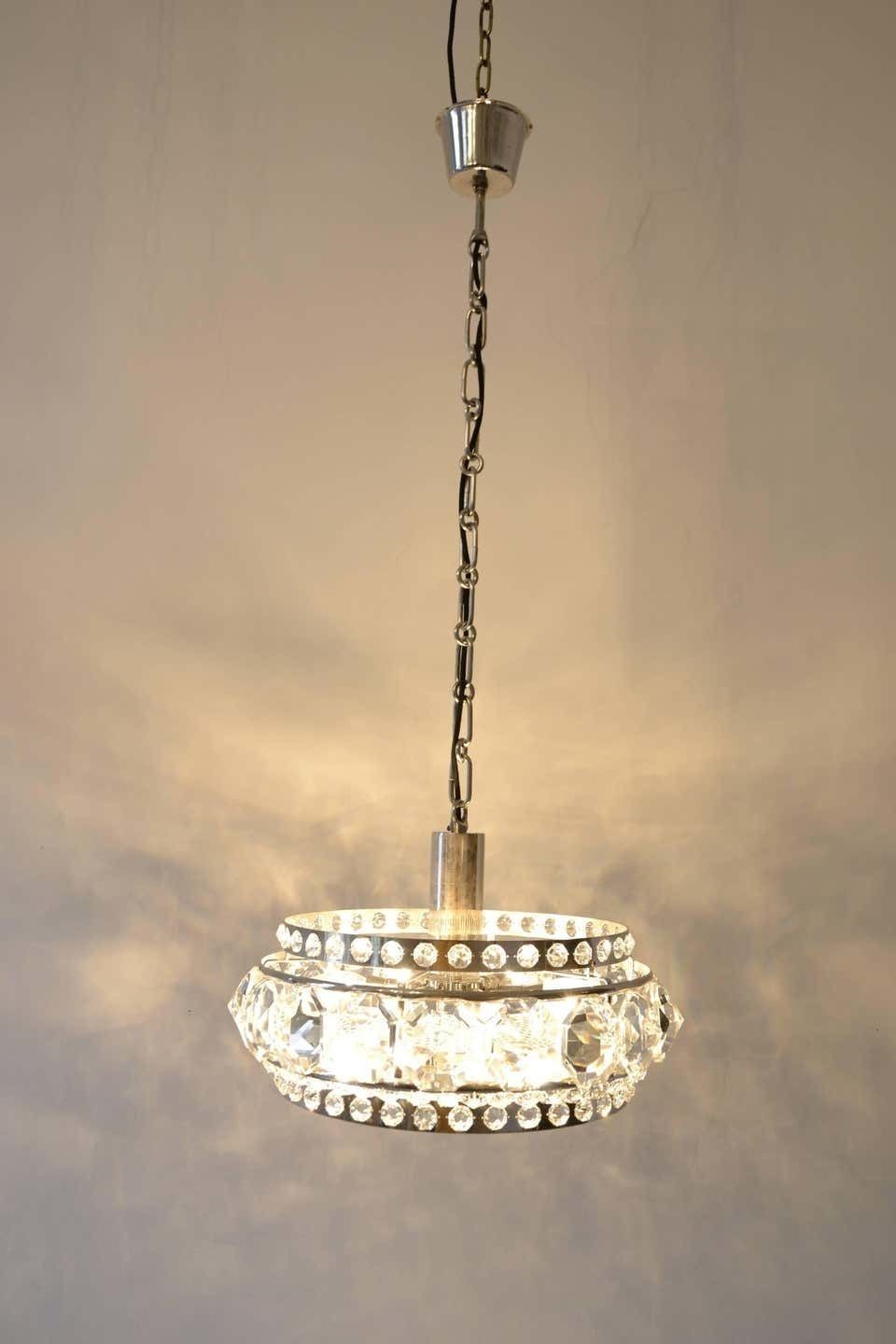 photo furniture Amazing Viennese Crystal Chandelier By Bakalowits & Sohne, Austria, 1960s