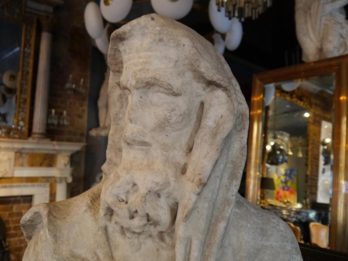 Roman Marble Bust photo for sale