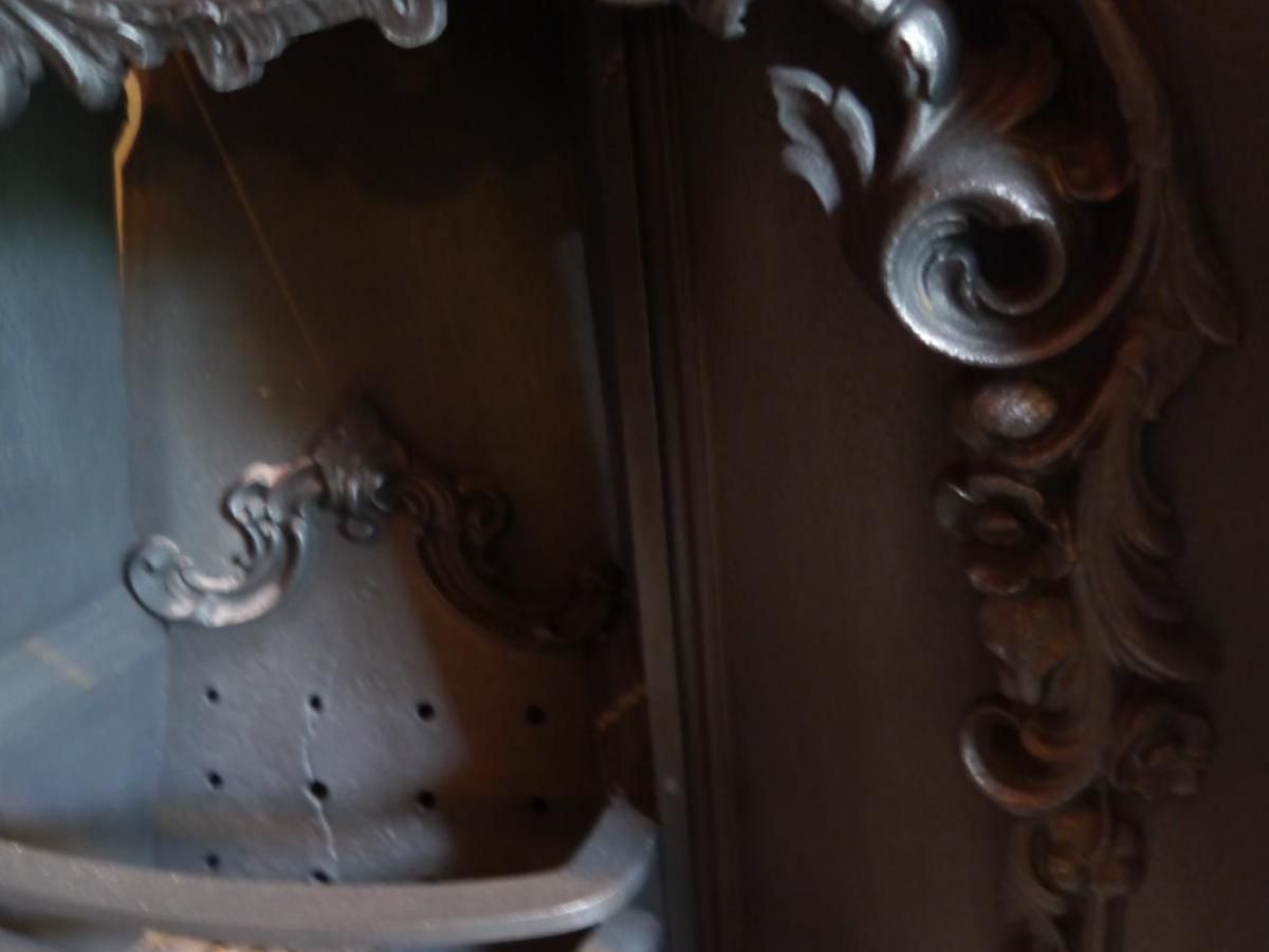 Original Early Victorian Cast Iron Insert photo furniture