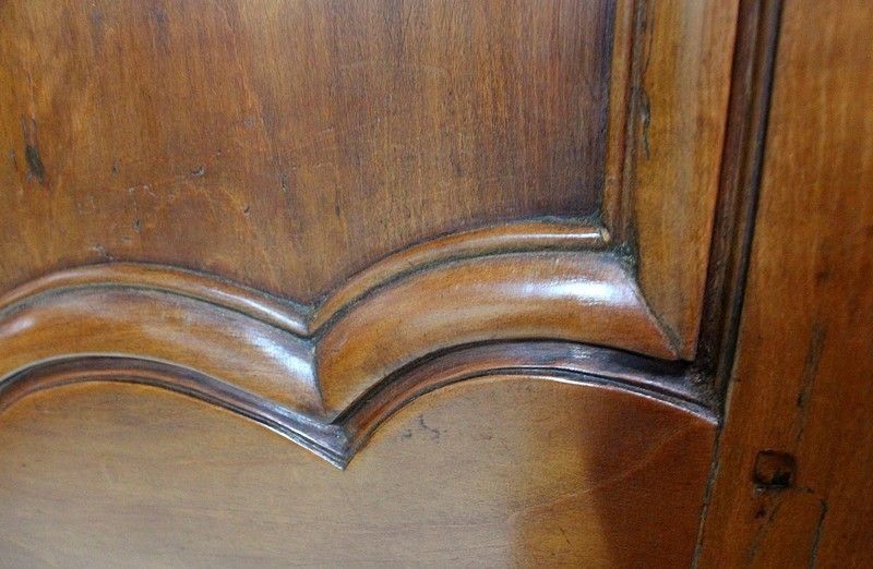 Furniture Important Four Regional Property Doors, In Cherry Roux, Louis XV Period, Late 18th Century photo