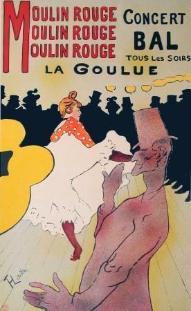 Toulouse Lautrec (After) Lithography La Goulue