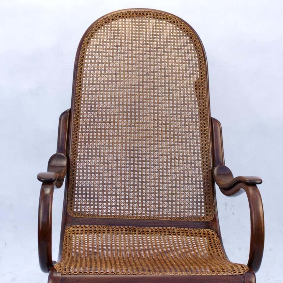 Bentwood Cane Salonfauteuil Easy Chair Thonet No. 1, Circa 1890 photo for sale