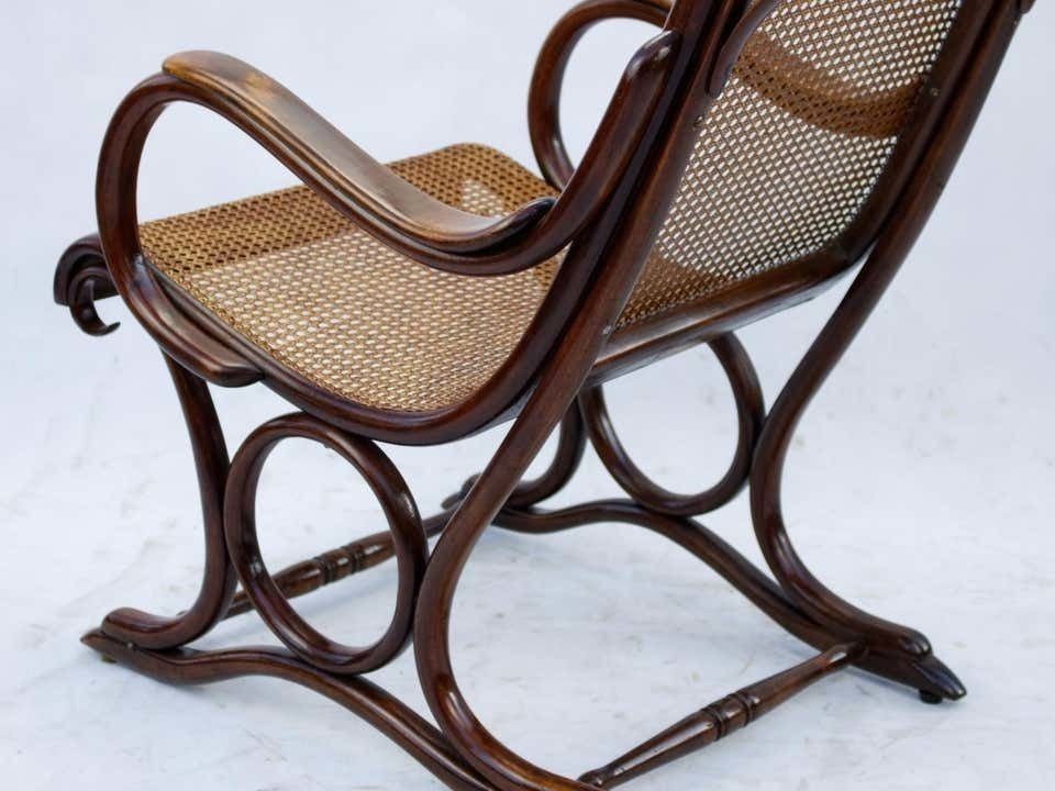 Bentwood Cane Salonfauteuil Easy Chair Thonet No. 1, Circa 1890 photo buy