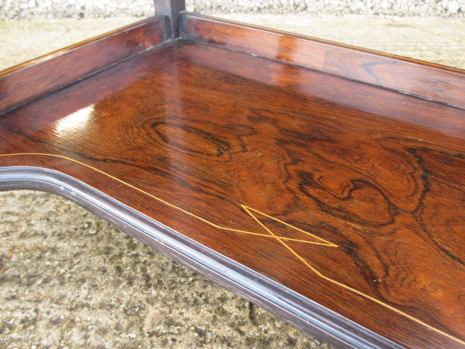 Victorian Rosewood And Inlaid Ladies Writing Bureau photo Furniture
