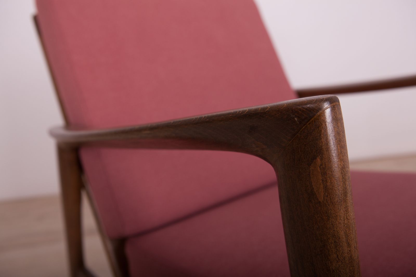 Model 300 139 Armchair From Swarzedzka Furniture Factory, 1960s photo vinterior