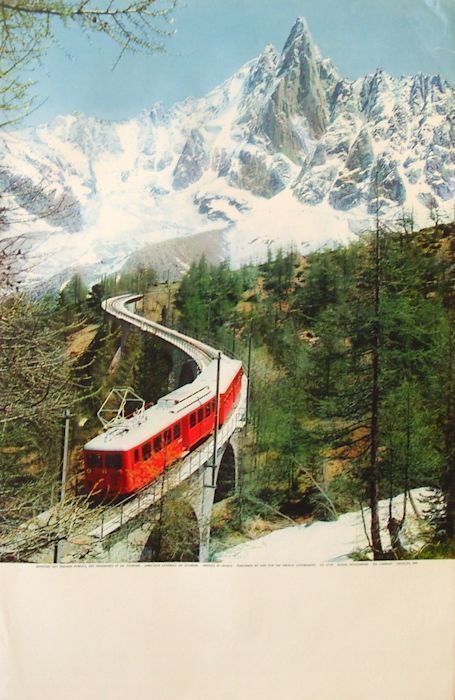 Draeger Poster For The Ministry Of Tourism   Lambert Photographer   Chamonix Mont Blanc