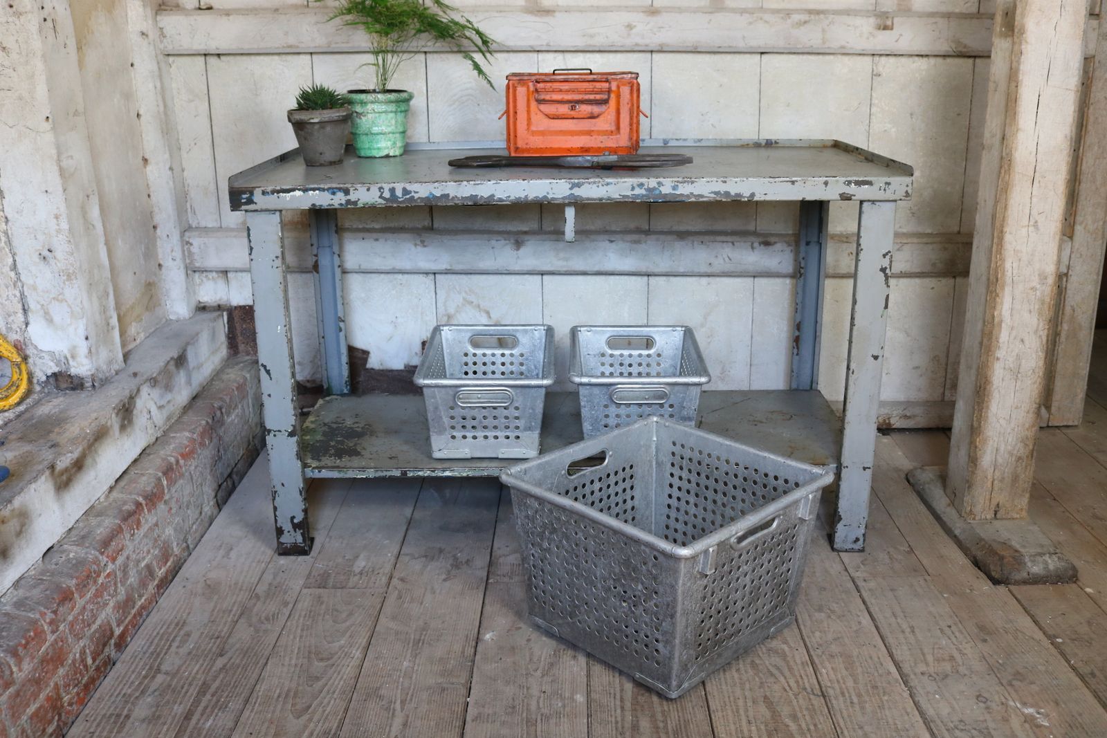 Industrial Storage Basket photo furniture