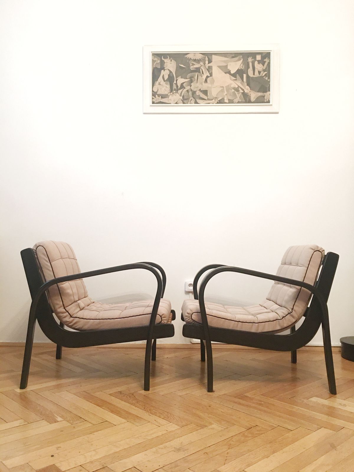 Armchairs By Karel Kozelka And Antonin Kropacek, 1940s (Pair) photo furniture
