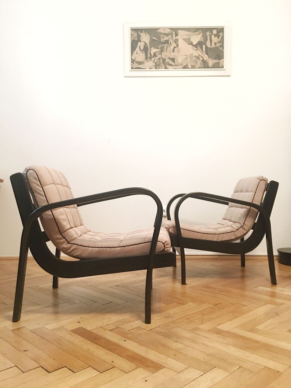 Armchairs By Karel Kozelka And Antonin Kropacek, 1940s (Pair) photo buy