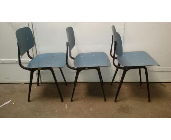 Chairs Revolt By Friso Kramer For Ahrend Cirkel, 1954, Set Of 3 photo furniture