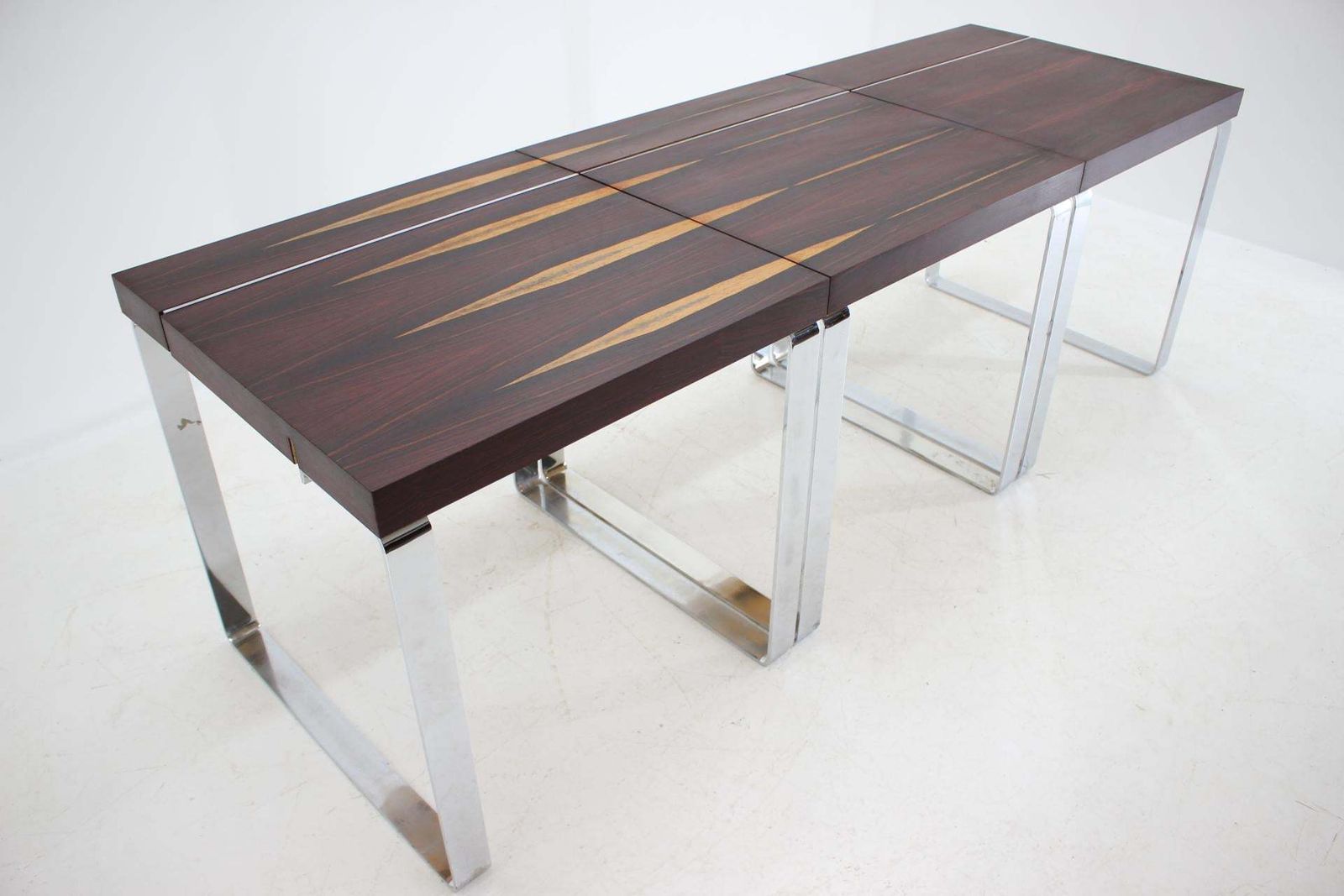 Three Luxurious Rosewood Dinig/Office Tables By Ladislav Vrátník   1970s
