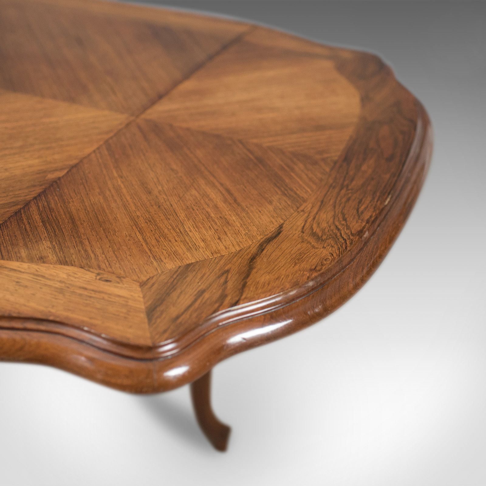 19th Century French Antique Sofa Table, Kingwood Drop Flap Occasional, C.1880 photo buy