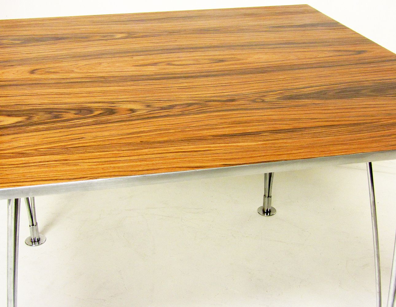 Square Coffee Table By Piet Hein & Bruno Mathsson For Fritz Hansen In Rosewood And Steel photo vintage
