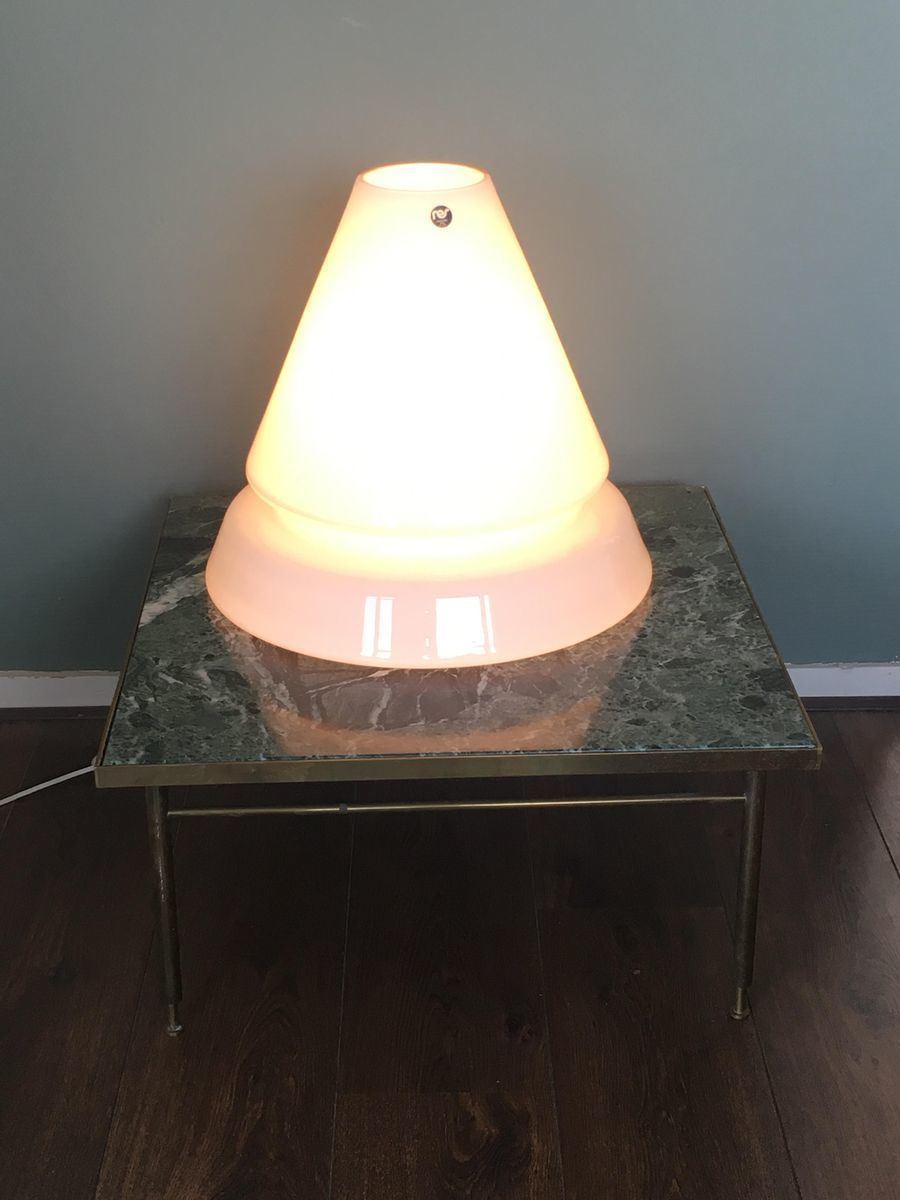 Vintage Murano Glass Floor Or Table Lamp From Res, 1970s photo for sale