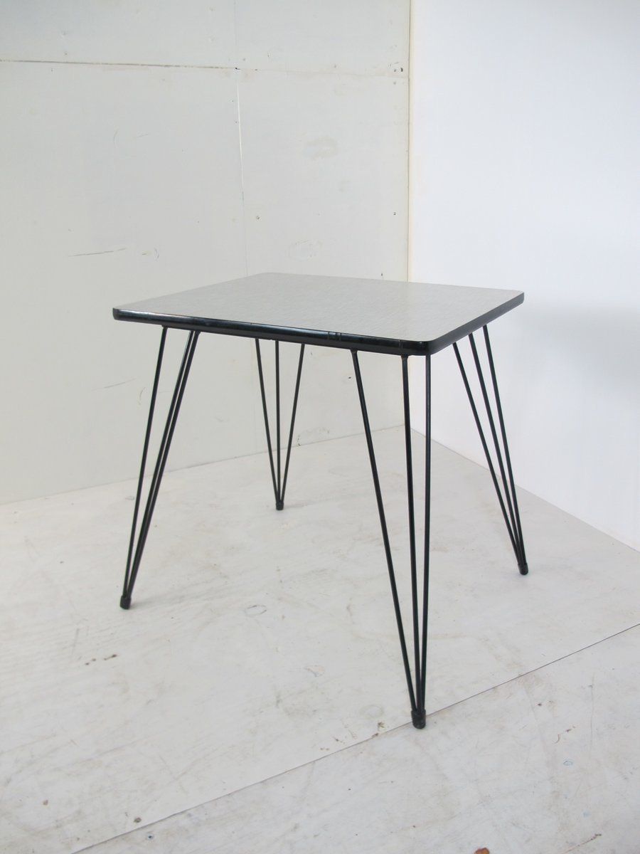 Dutch Modernist Formica Side Table From Negema, 1950s