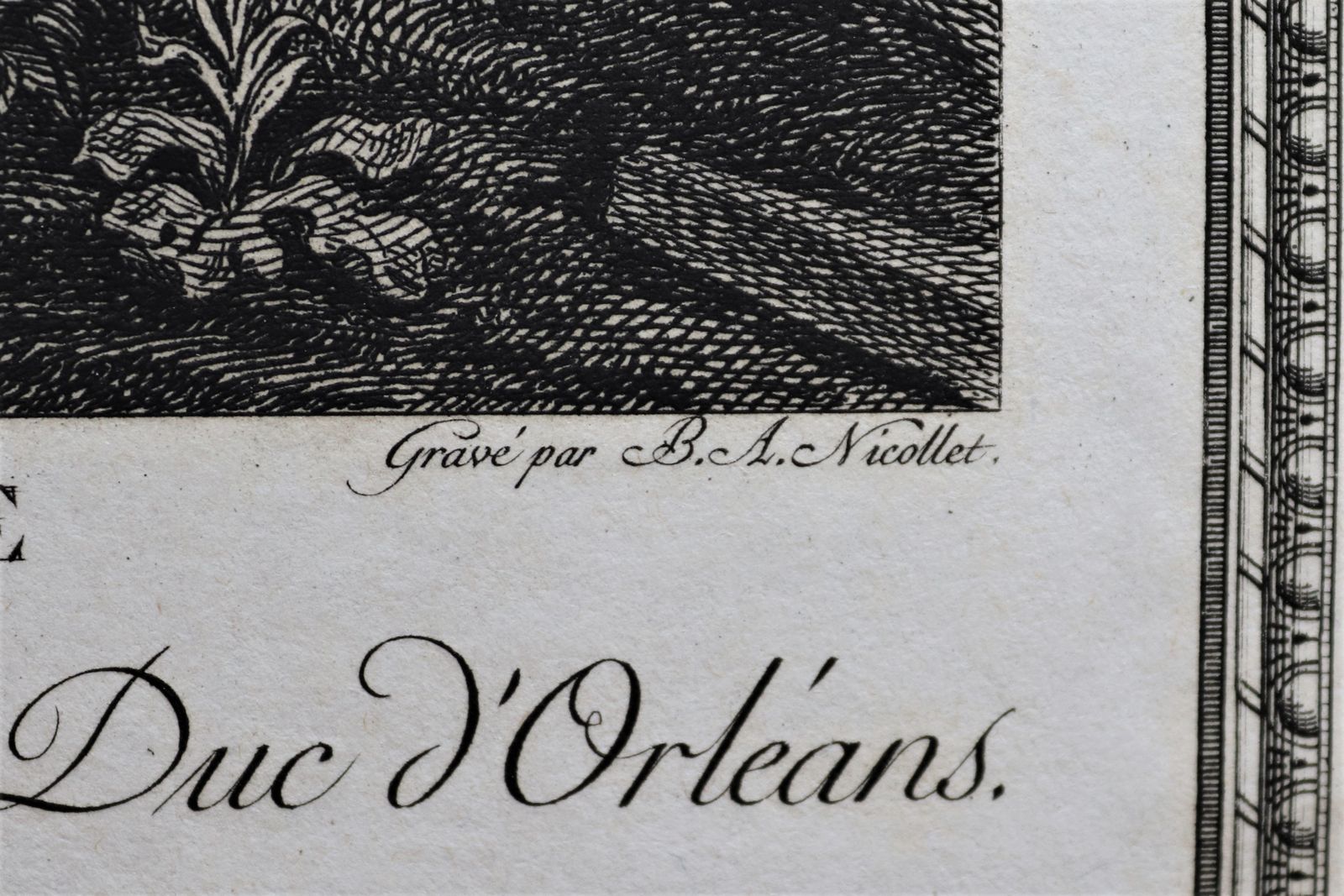 photo furniture Engraving   "Milon Le Crotoniate" From The Gallery Of S.A.S. Monseigneur Duke Of Orleans, Venetian School