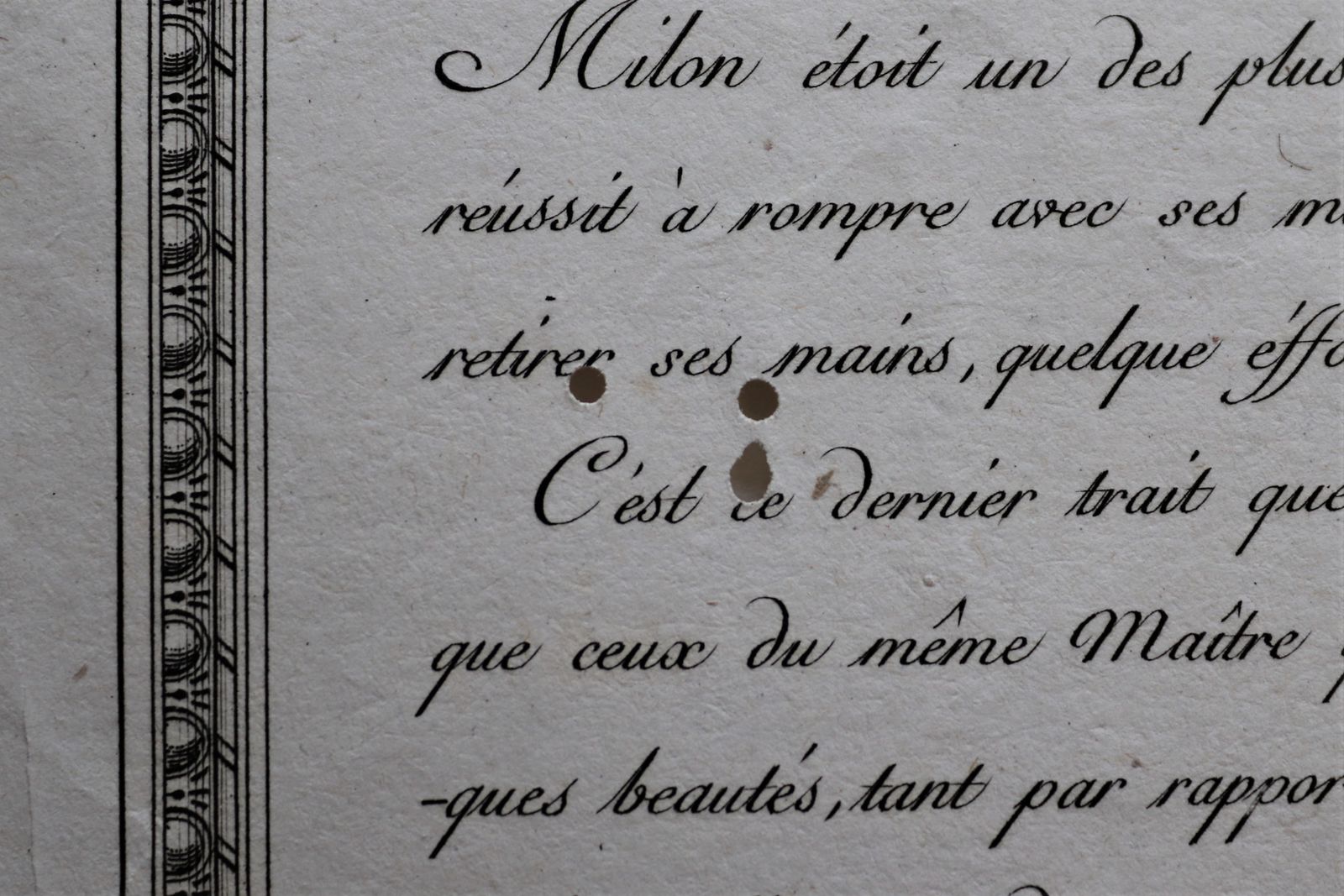 photo for sale Engraving   "Milon Le Crotoniate" From The Gallery Of S.A.S. Monseigneur Duke Of Orleans, Venetian School