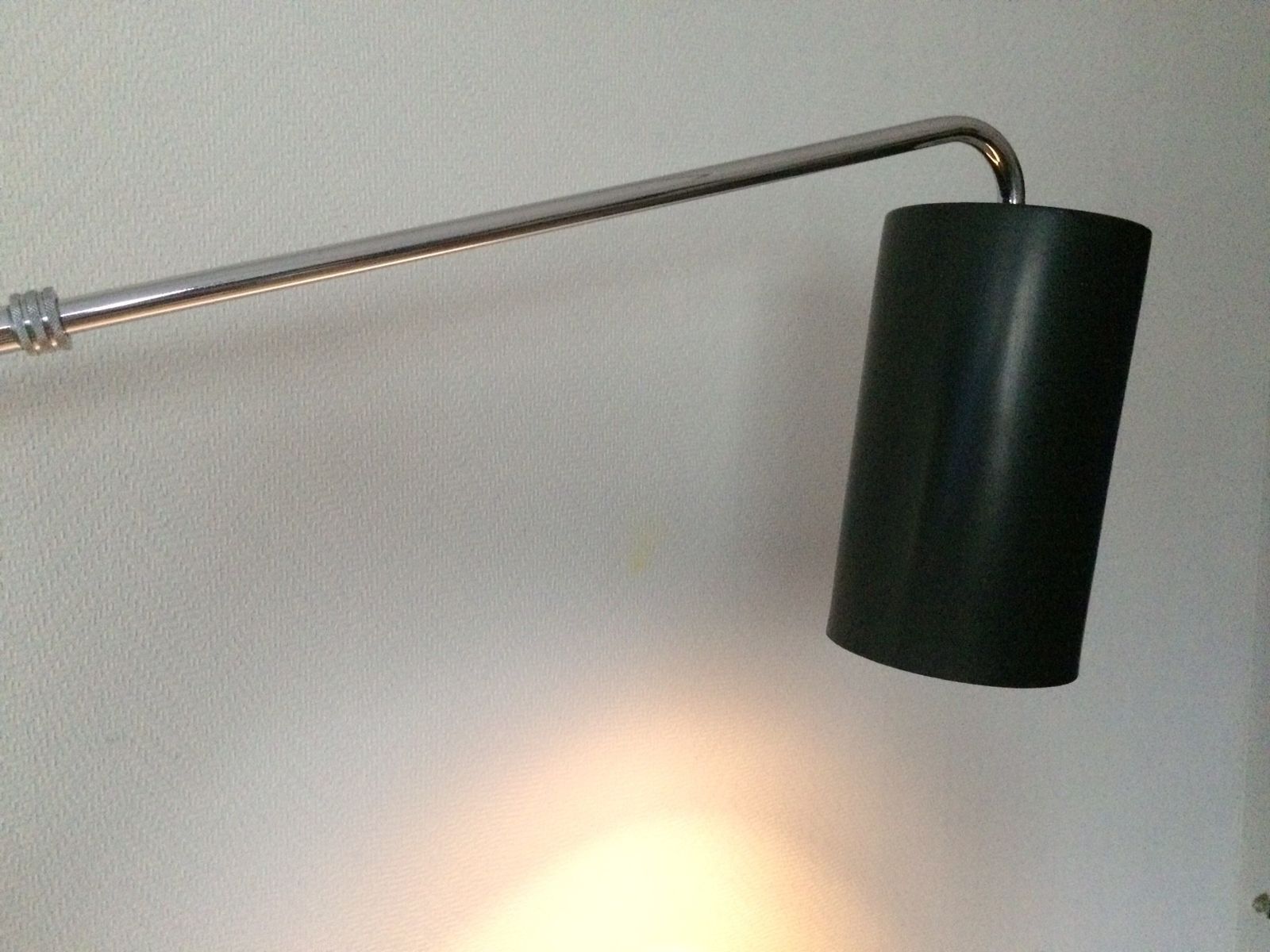 Mid Century Design Uitschuifbare Cilinder Wandlamp Uit De Jaren 1960 photo vintage
