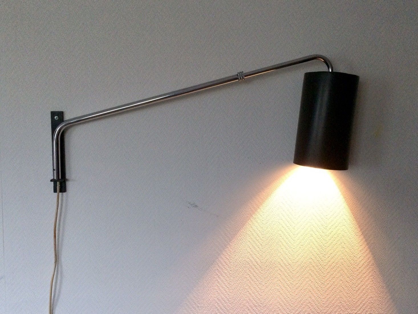 photo buy Mid Century Design Uitschuifbare Cilinder Wandlamp Uit De Jaren 1960