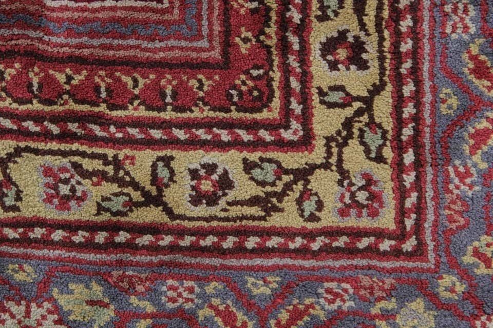 Rare Antique Rugs, English Axminster Deco Large Rug For Sale 300x360cm photo buy