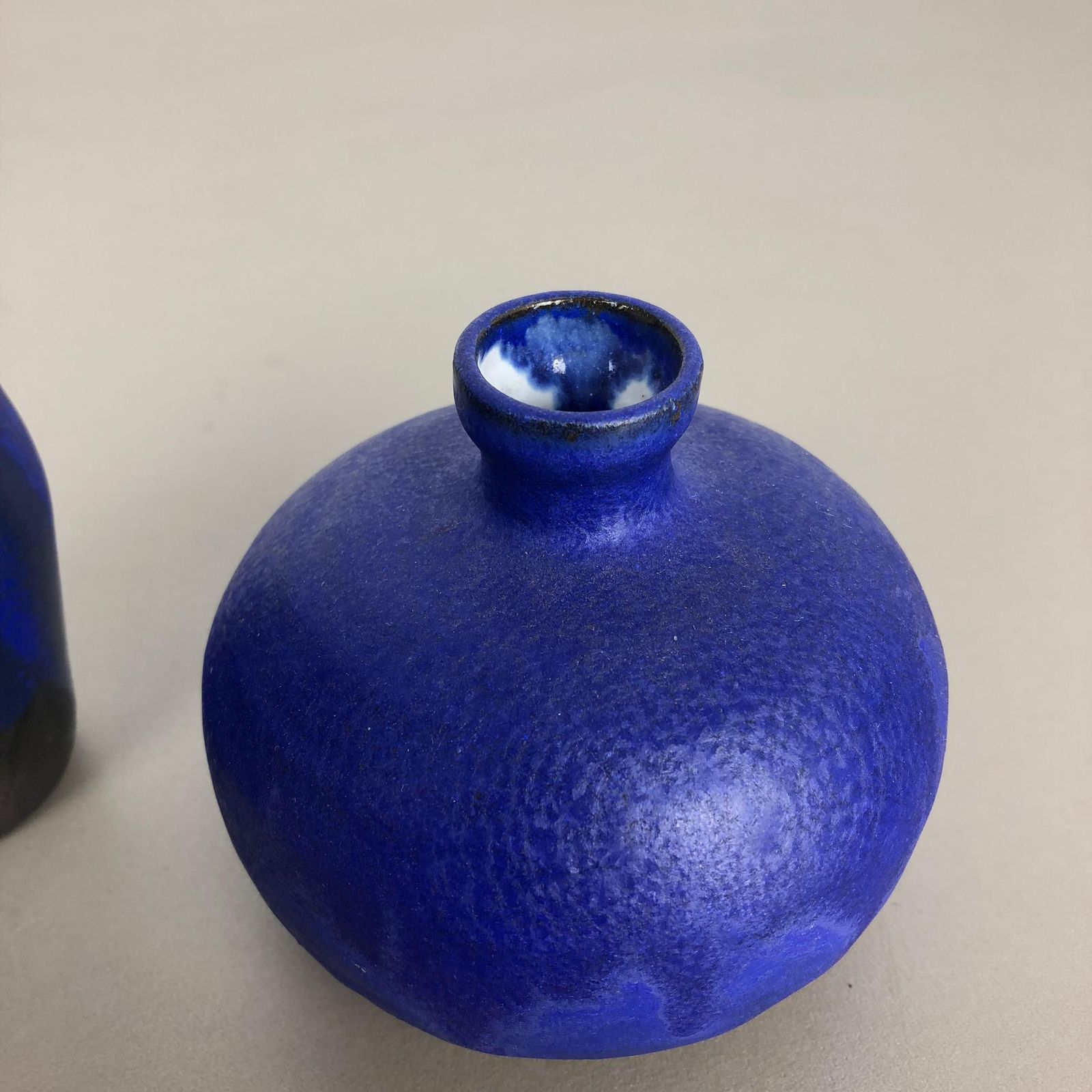 Set Of 3 Ceramic Studio Pottery Vase By Gerhard Liebenthron, Germany, 1960s photo buy