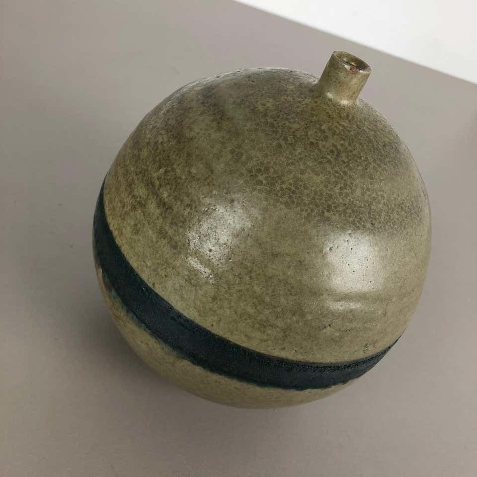 Original 1960 Ceramic Studio Pottery Vase By Piet Knepper For Mobach Netherlands photo buy