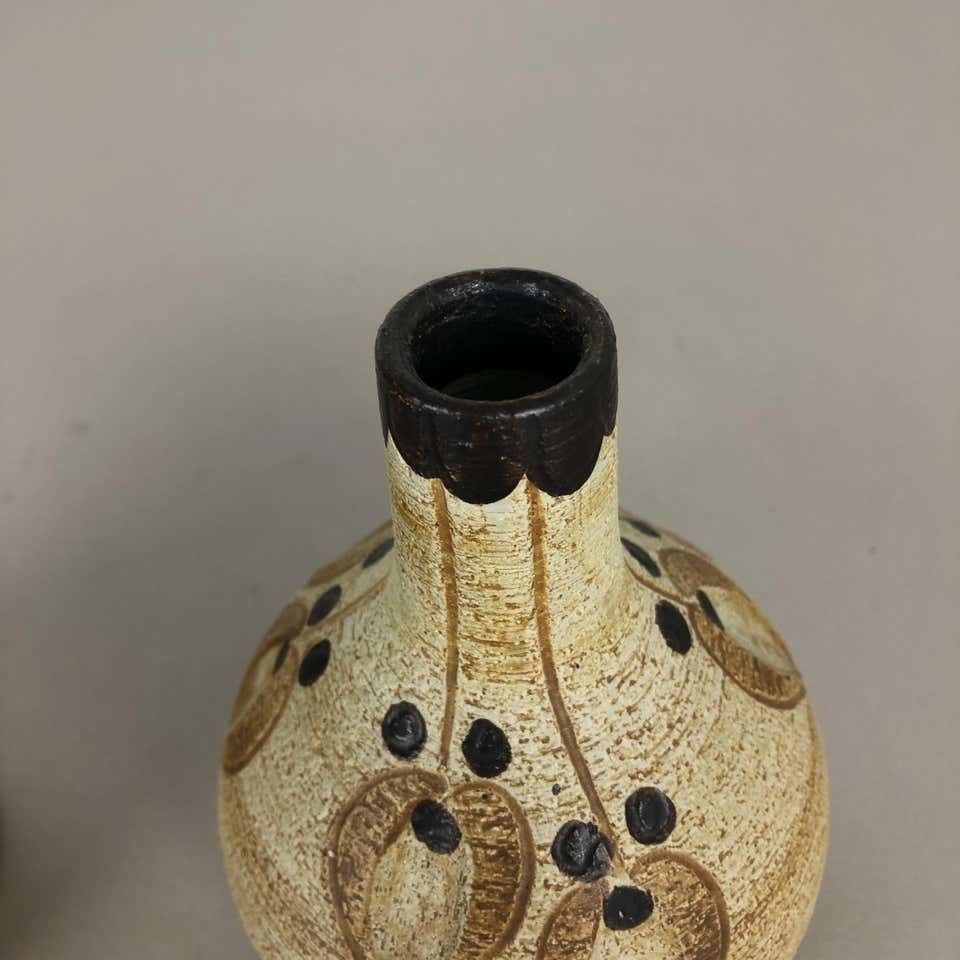 Set Of 2 Modernist 1970s Vase Sculptures Peter Müller For Sgrafo Modern, Germany photo vintage