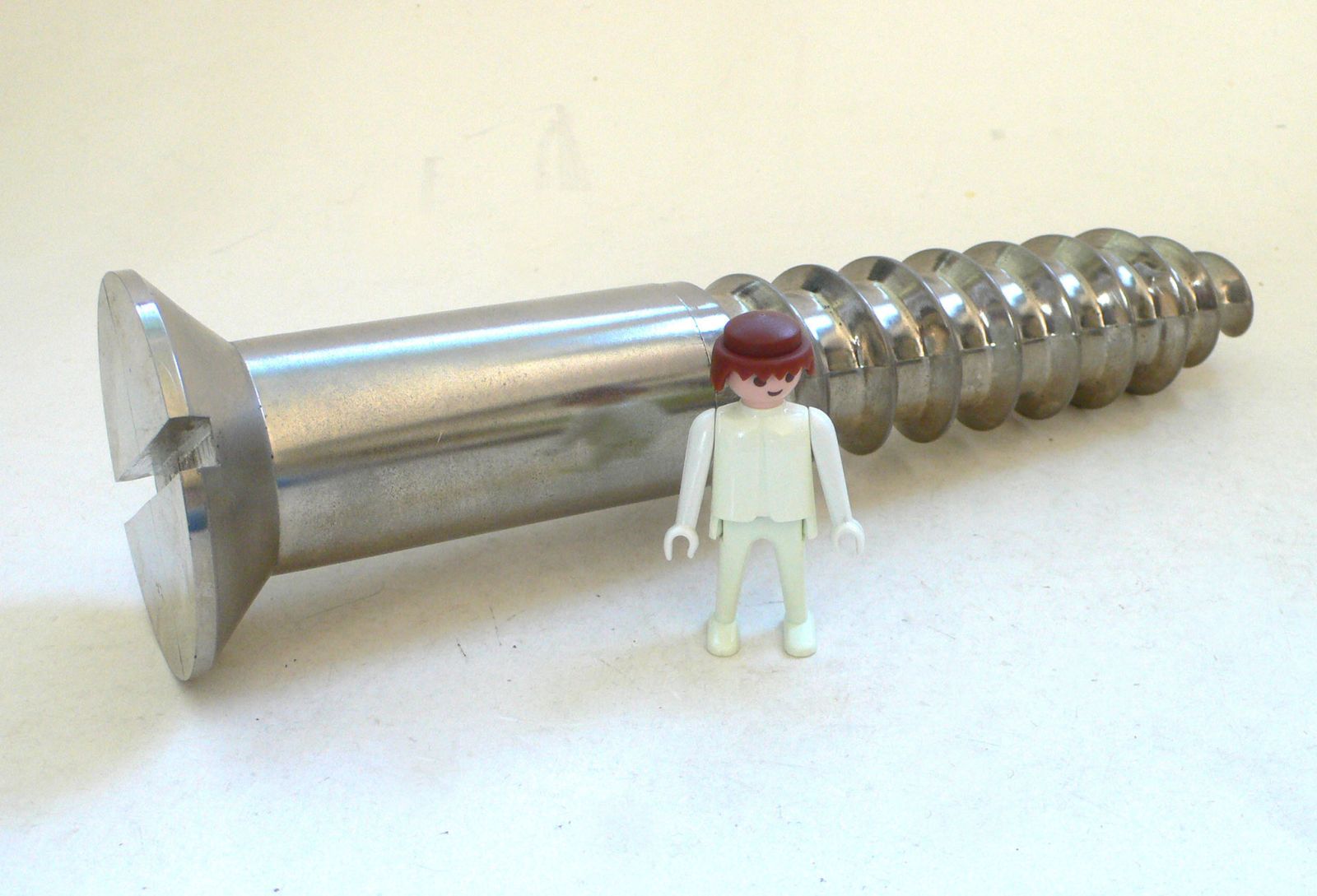 Andriolo Design Unique Object Large Screw Storage Case 1970s Italy photo Furniture