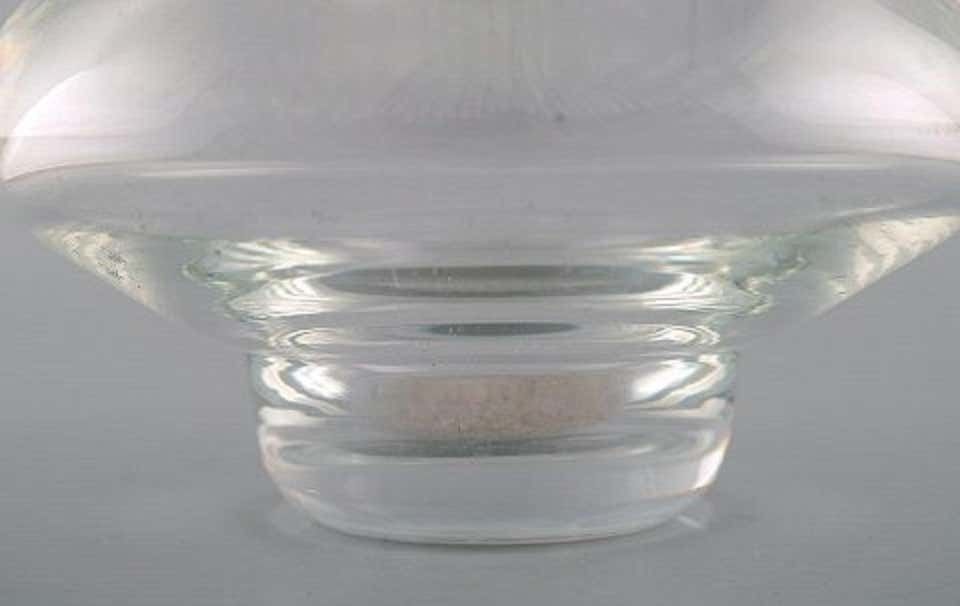 Bengt Orup For Johansfors, Art Glass Vase, Swedish Design, 1970s photo 161.0