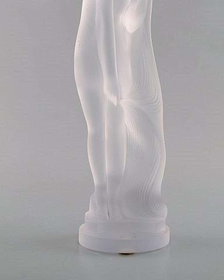 Sevres, France, Nude Woman Figurine In Crystal, 1960s photo 403.0