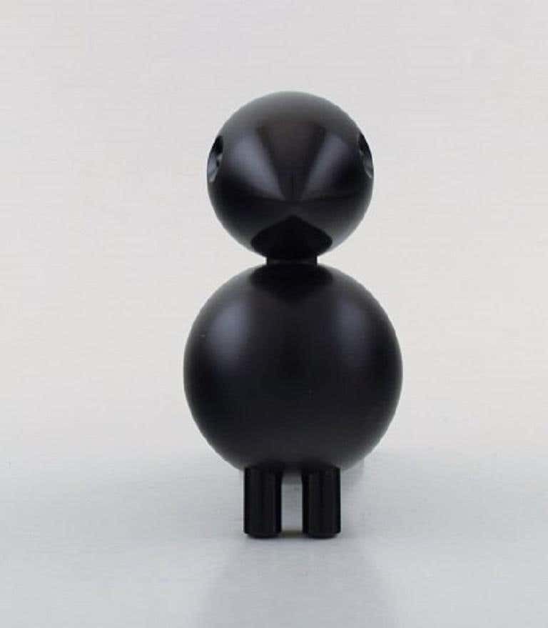 Kay Bojesen, Denmark, Black Wooden Bird, Danish Design, 20th 21st Century photo furniture