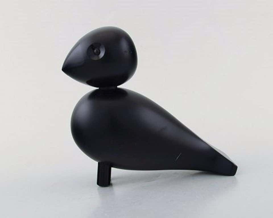 Kay Bojesen, Denmark, Black Wooden Bird, Danish Design, 20th 21st Century photo for sale