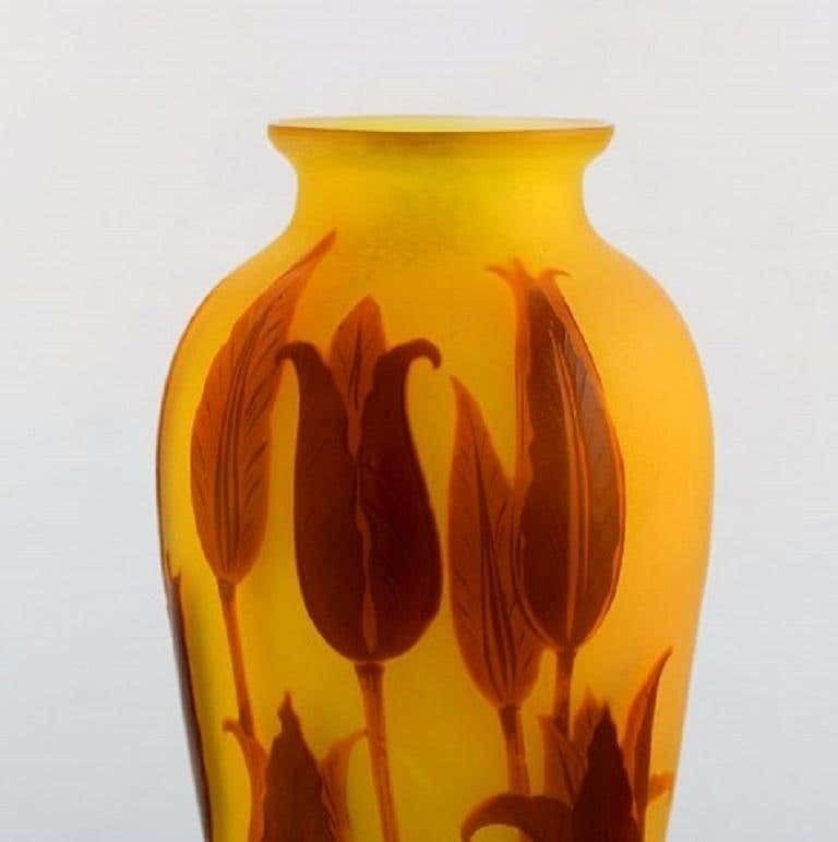 Paul Nicolas / Nancy For D'argental, France, Large Art Nouveau Vase photo 2021.0