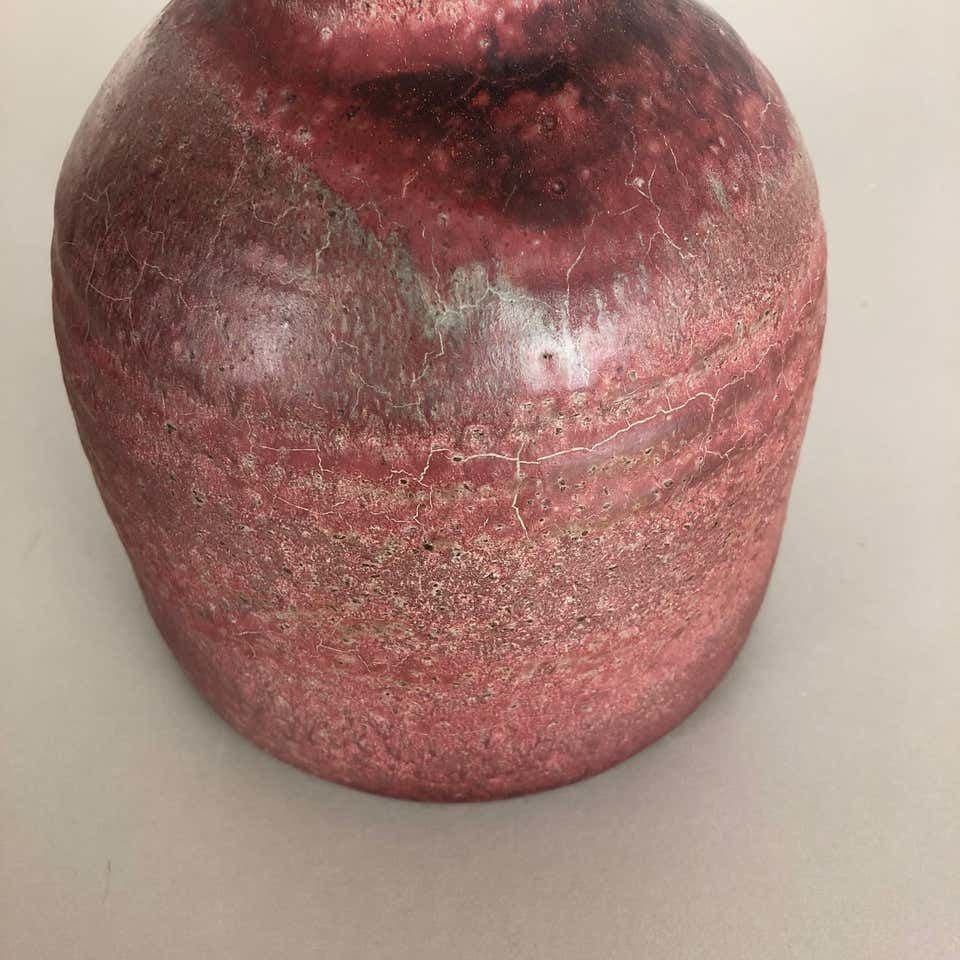 Original 1960 Ceramic Studio Pottery Vase By Piet Knepper For Mobach Netherlands photo 520.0