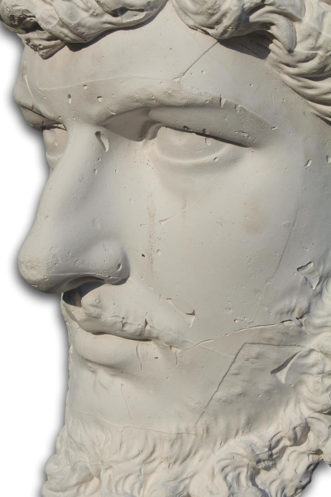 Mid 20th Century Plaster Bust Of Lucius Verus After The Antique photo Art